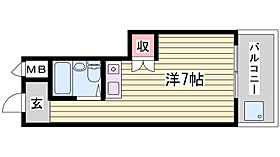 白岡ハイツ  ｜ 兵庫県姫路市白国5丁目（賃貸アパート1R・2階・23.00㎡） その2