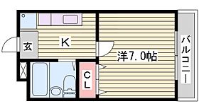 サムディ  ｜ 兵庫県姫路市白国5丁目（賃貸アパート1K・2階・18.00㎡） その2