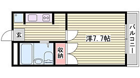 Ｋ・Ｘ御立  ｜ 兵庫県姫路市御立中4丁目（賃貸マンション1K・1階・22.32㎡） その2