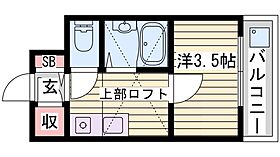 シティーヒルズII  ｜ 兵庫県姫路市田寺1丁目（賃貸マンション1K・7階・14.25㎡） その2