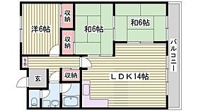 ハイツA＆G  ｜ 兵庫県姫路市白浜町（賃貸マンション3LDK・7階・83.19㎡） その2