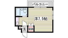 コイデハイツ  ｜ 兵庫県姫路市伊伝居（賃貸マンション1R・3階・22.00㎡） その2