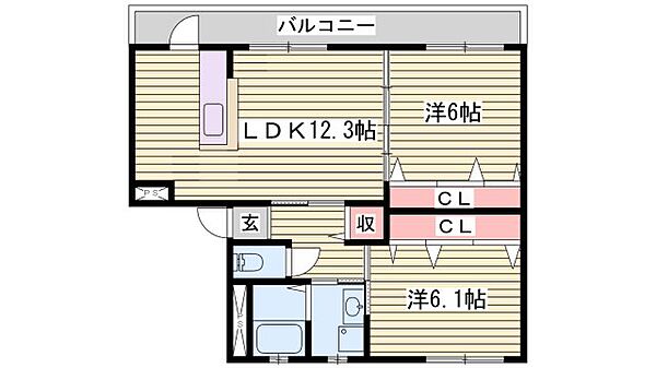 画像2:間取