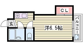 セントポーリア  ｜ 兵庫県姫路市城北本町（賃貸マンション1K・3階・18.29㎡） その2