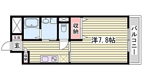 インタービレッジ土山  ｜ 兵庫県姫路市土山3丁目（賃貸マンション1K・3階・29.32㎡） その2