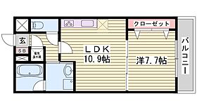 TERRAIN-S  ｜ 兵庫県姫路市高尾町（賃貸マンション1LDK・1階・45.00㎡） その2