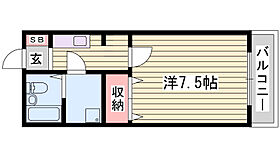 TNマンション  ｜ 兵庫県たつの市龍野町北龍野（賃貸マンション1K・2階・23.80㎡） その2