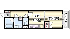 リゾティ城南  ｜ 兵庫県姫路市坂元町（賃貸マンション1DK・3階・28.38㎡） その2