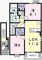 サンリット福崎I  ｜ 兵庫県神崎郡福崎町南田原2723番地1（賃貸アパート2LDK・2階・57.63㎡） その2