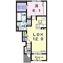 フロレスタ  ｜ 兵庫県姫路市余部区下余部392-1（賃貸アパート1LDK・1階・50.49㎡） その2