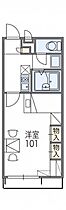 レオパレスＬｅ　Ｄｅｐａｒｔ21 208 ｜ 兵庫県姫路市余部区下余部242-1（賃貸アパート1K・2階・23.18㎡） その2