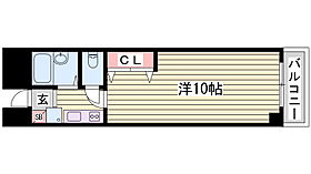 ホワイトシャトー小林  ｜ 兵庫県姫路市船丘町（賃貸マンション1R・8階・26.40㎡） その2