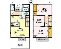 アローイン  ｜ 兵庫県姫路市北八代2丁目（賃貸アパート3LDK・1階・73.97㎡） その2