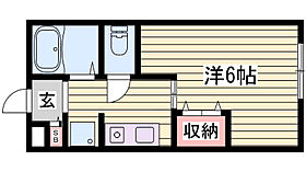 ho1  ｜ 兵庫県姫路市岡田（賃貸アパート1K・2階・18.63㎡） その2