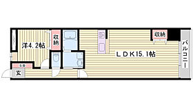 ラフィーエ  ｜ 兵庫県姫路市南条（賃貸マンション1LDK・2階・49.45㎡） その2