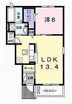 ファイン　コルソVIII　Ｂ  ｜ 兵庫県姫路市花田町加納原田567-2（賃貸アパート1LDK・1階・48.78㎡） その2