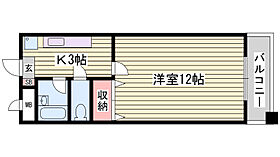 ヴィラ・ソレイユ  ｜ 兵庫県姫路市広畑区長町1丁目（賃貸マンション1K・4階・34.20㎡） その2