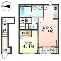 Ｍ’ｓレジデンスＨＩＭＥＪＩ  ｜ 兵庫県姫路市勝原区宮田（賃貸アパート1LDK・2階・40.23㎡） その2