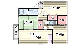 ソレイユ東保 A棟  ｜ 兵庫県揖保郡太子町東保（賃貸アパート3LDK・1階・70.16㎡） その2