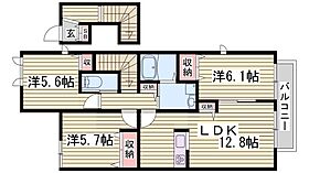 レジデンスコート加西 C棟  ｜ 兵庫県加西市北条町北条（賃貸アパート3LDK・2階・72.07㎡） その2