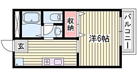 メゾン東坂  ｜ 兵庫県姫路市書写（賃貸アパート1K・1階・23.77㎡） その2