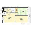 サニーハイム山氏浦A棟3階3.7万円