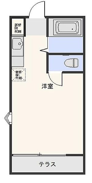 神奈川県相模原市南区若松6丁目(賃貸アパート1K・1階・17.30㎡)の写真 その2