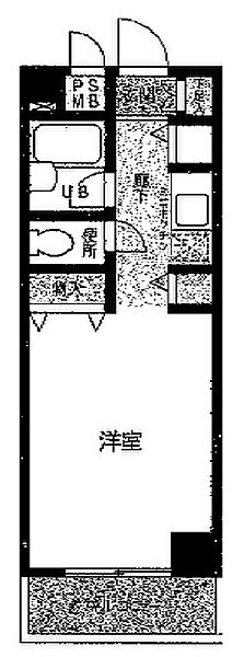神奈川県座間市相武台4丁目(賃貸マンション1R・5階・23.22㎡)の写真 その2