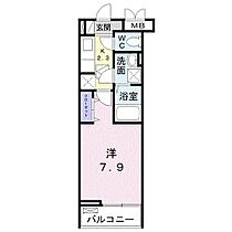 神奈川県厚木市恩名2丁目（賃貸アパート1K・2階・26.16㎡） その2