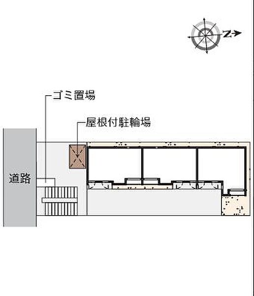 神奈川県座間市東原1丁目(賃貸アパート1K・2階・30.15㎡)の写真 その3