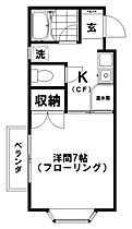 神奈川県相模原市南区南台5丁目（賃貸マンション1K・3階・21.45㎡） その2