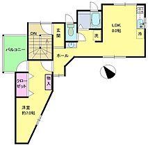 東京都町田市木曽東1丁目（賃貸アパート1LDK・3階・39.16㎡） その2