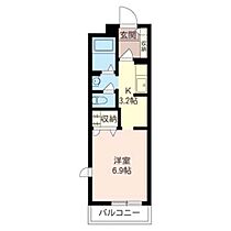 神奈川県座間市緑ケ丘4丁目（賃貸マンション1K・3階・27.00㎡） その2