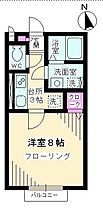 神奈川県相模原市南区鵜野森3丁目（賃貸アパート1K・1階・26.49㎡） その2