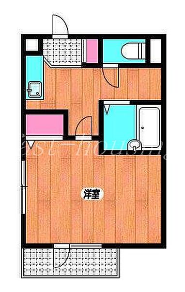 東京都杉並区久我山４丁目(賃貸マンション1K・2階・21.56㎡)の写真 その2