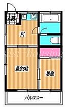 東京都小金井市中町４丁目（賃貸アパート2K・1階・30.00㎡） その2