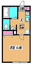 東京都小金井市梶野町２丁目（賃貸アパート1K・2階・20.28㎡） その2