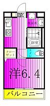Crest　Mabashi 203 ｜ 千葉県松戸市馬橋1844-1（賃貸マンション1K・2階・25.10㎡） その2