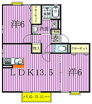 ブルーム 103 ｜ 千葉県白井市冨士276-30（賃貸アパート2LDK・1階・57.98㎡） その2