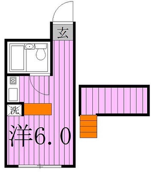 ベルピア北松戸第4-1 204｜千葉県松戸市上本郷(賃貸アパート1R・2階・15.70㎡)の写真 その2