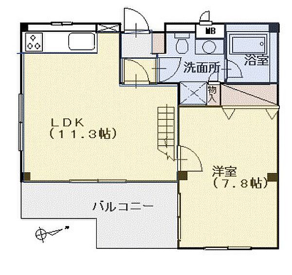 画像2:間取