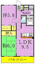 セレブリティーY 104 ｜ 千葉県白井市西白井１丁目18-8（賃貸マンション2LDK・1階・50.93㎡） その2