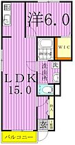 クロランサス 101 ｜ 千葉県松戸市常盤平３丁目18-4（賃貸アパート1LDK・1階・49.03㎡） その2