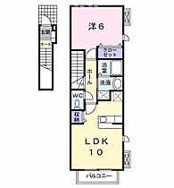 フェアリーエリアA棟 201 ｜ 千葉県鎌ケ谷市道野辺中央４丁目13-21（賃貸アパート1LDK・2階・42.37㎡） その2