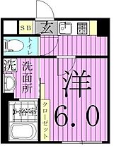 ER松戸 102 ｜ 千葉県松戸市根本450-4（賃貸マンション1K・1階・20.43㎡） その2