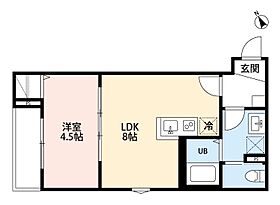 ELM　VISTA　B　（エルムヴィスタ　ビー） 203 ｜ 千葉県松戸市北松戸１丁目6-10（賃貸アパート1LDK・2階・29.81㎡） その2