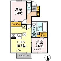 カスターニャ　I棟 105 ｜ 千葉県松戸市栗ケ沢829-1（賃貸アパート2LDK・1階・50.91㎡） その2