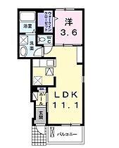 フェリオ 104 ｜ 千葉県松戸市栗山320-2（賃貸アパート1LDK・1階・37.81㎡） その2