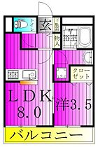 リーブルファイン上本郷 103 ｜ 千葉県松戸市南花島３丁目38-7（賃貸アパート1LDK・1階・31.88㎡） その2