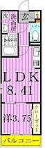 ウイルビィ新松戸 102 ｜ 千葉県松戸市新松戸３丁目19-1（賃貸アパート1LDK・1階・31.08㎡） その2